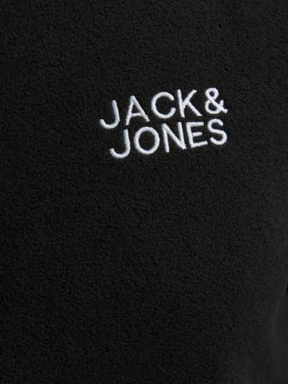 Jack & Jones Hype Fleece Black - Vestes - Vestes homme grandes tailles