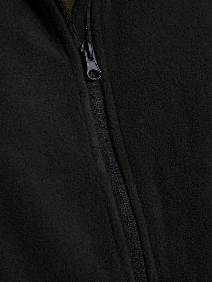 Jack & Jones Hype Fleece Black - Vestes - Vestes homme grandes tailles