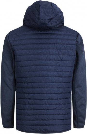 Jack & Jones MULTI QUILTED SET-IN Sleeves Jacket Navy Blazer - Vestes - Vestes homme grandes tailles