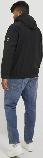 Jack & Jones BASIC Water-Resistant Softshell Jacket Black - Vestes - Vestes homme grandes tailles