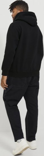 Jack & Jones ESTERBRO Hoodie Black - Sweatshirts & hoodies - Sweatshirts/Hoodies grande taille homme