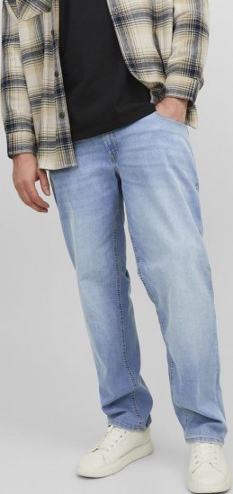 Jack & Jones MIKE JORIGINAL SQ 330 Jeans Blue Denim - Jeans et pantalons - Jeans et Pantalons grande taille 
