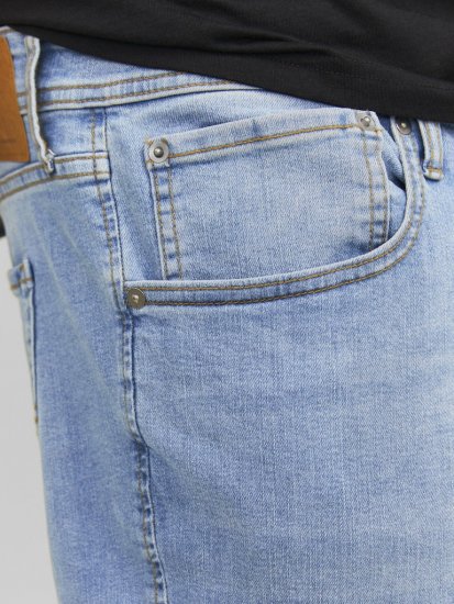 Jack & Jones MIKE JORIGINAL SQ 330 Jeans Blue Denim - Jeans et pantalons - Jeans et Pantalons grande taille 