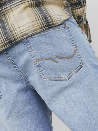 Jack & Jones MIKE JORIGINAL SQ 330 Jeans Blue Denim - Jeans et pantalons - Jeans et Pantalons grande taille 