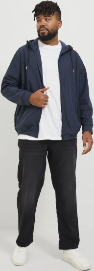Jack & Jones BASIC Water-Resistant Softshell Jacket Navy Blazer - Vestes - Vestes homme grandes tailles