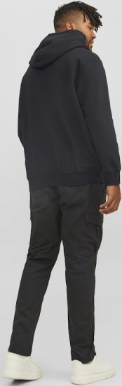 Jack & Jones STAR Hoodie Black - Sweatshirts & hoodies - Sweatshirts/Hoodies grande taille homme
