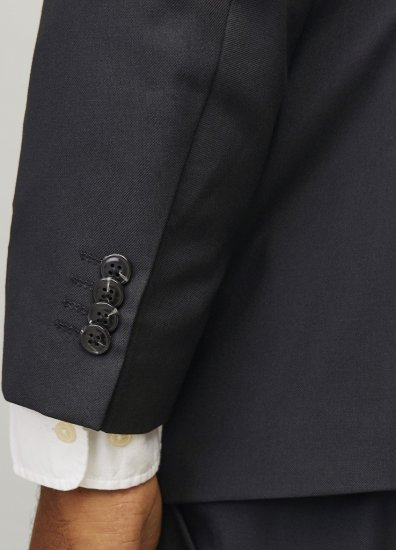 Jack & Jones SOLARIS Blazer Black - Costumes - Costumes grandes tailles 