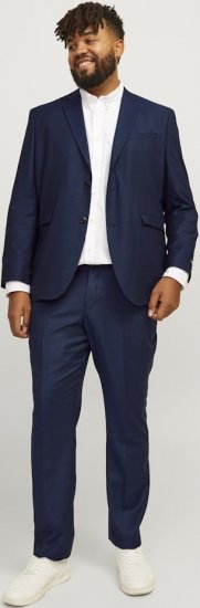 Jack & Jones SOLARIS Blazer Dark Navy - Costumes - Costumes grandes tailles 
