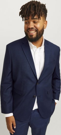 Jack & Jones SOLARIS Blazer Dark Navy - Costumes - Costumes grandes tailles 