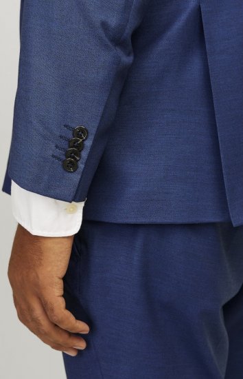 Jack & Jones SOLARIS Blazer Medieval Blue - Costumes - Costumes grandes tailles 