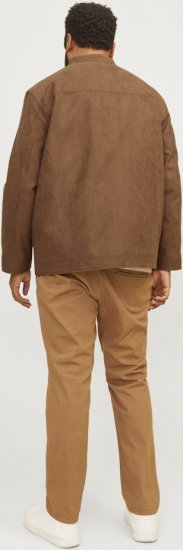 Jack & Jones DYLAN Clean Jacket Brown - Vestes - Vestes homme grandes tailles