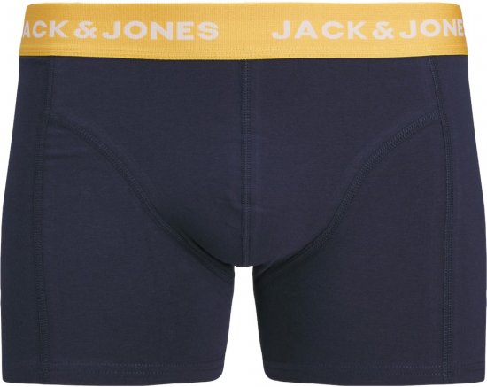 Jack & Jones SKULLROCK Trunks 3-Pack Navy Blazer - Sous-vêtements & bain - Sous-vêtements Grande Taille