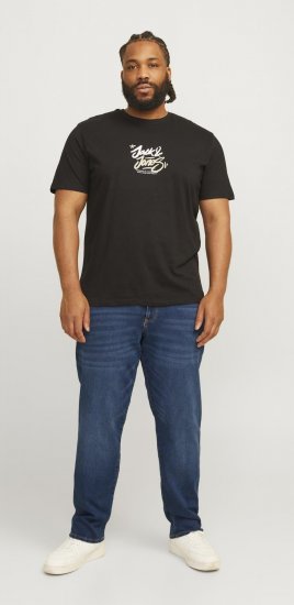Jack & Jones JJIMIKE JJICON I.K. SQ 026 Jeans Blue Denim - Jeans et pantalons - Jeans et Pantalons grande taille 
