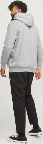 Jack & Jones JCOOUTDOOR Hoodie Light Grey - Sweatshirts & hoodies - Sweatshirts/Hoodies grande taille homme