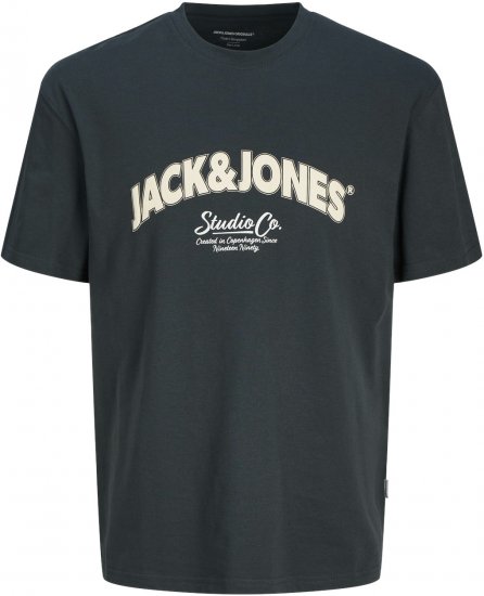 Jack & Jones JORBRONX T-Shirt Dark Green - T-shirts - T-shirts Homme Grande Taille