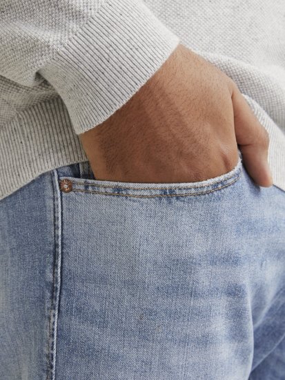 Jack & Jones GLENN CB 625 Jeans Blue Denim - Jeans et pantalons - Jeans et Pantalons grande taille 