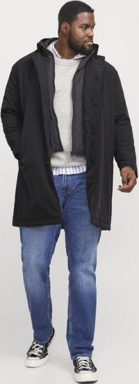 Jack & Jones REMY Windproof Water-resistant Softshell Jacket Black - Vestes - Vestes homme grandes tailles