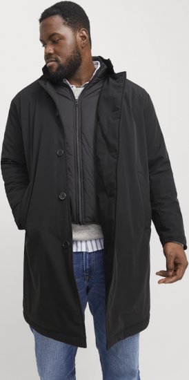 Jack & Jones REMY Windproof Water-resistant Softshell Jacket Black - Vestes - Vestes homme grandes tailles