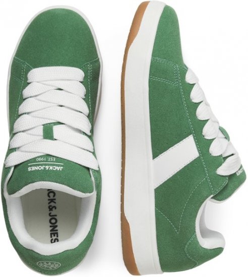Jack & Jones Miles SYN Suede Sneakers Verdant Green - Chaussures homme 40-52 - 