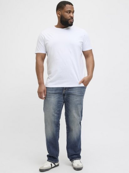 Jack & Jones Mike Fox CB 082 Jeans Blue Denim - Jeans et pantalons - Jeans et Pantalons grande taille 