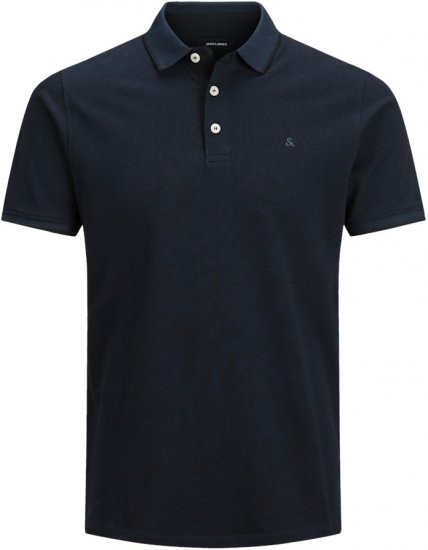 Jack & Jones PAULOS Short Sleeve Polo Dark Navy/PS - Polos - Polos homme grande taille