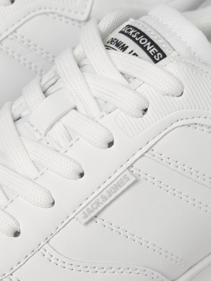 Jack & Jones Jam/MONO Sneakers White - Chaussures homme 40-52 - 