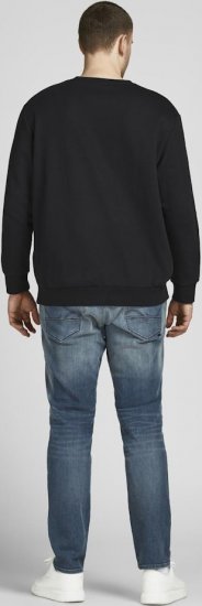 Jack & Jones Basic Sweatshirt Black - Sweatshirts & hoodies - Sweatshirts/Hoodies grande taille homme