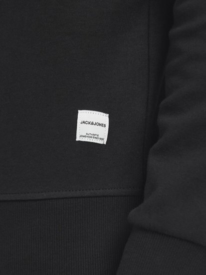 Jack & Jones Basic Sweatshirt Black - Sweatshirts & hoodies - Sweatshirts/Hoodies grande taille homme