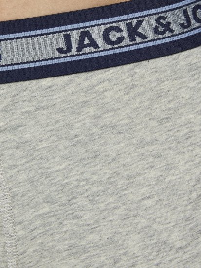 Jack & Jones OLIVER Trunks 5-Pack Dark Grey Melange - Sous-vêtements & bain - Sous-vêtements Grande Taille