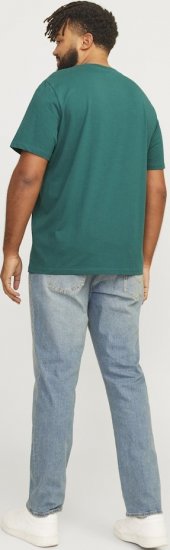 Jack & Jones STAR T-Shirt Deep Teal - T-shirts - T-shirts Homme Grande Taille