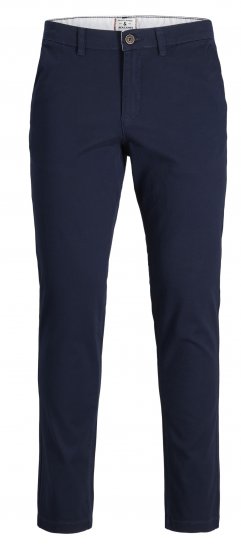 Jack & Jones JPSTMARCO JJDAVE Chinos Navy Blazer - Jeans et pantalons - Jeans et Pantalons grande taille 