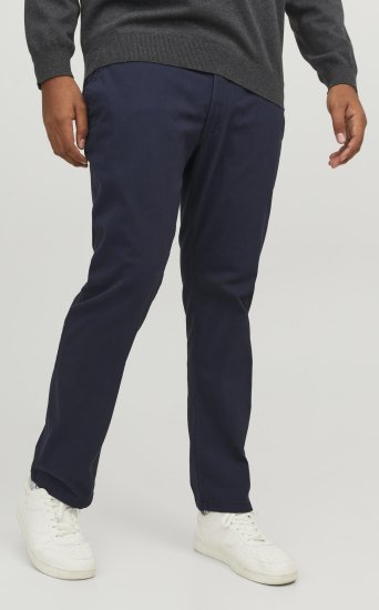 Jack & Jones JPSTMARCO JJDAVE Chinos Navy Blazer - Jeans et pantalons - Jeans et Pantalons grande taille 