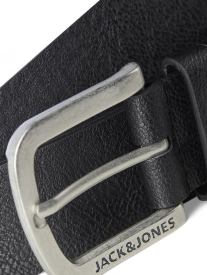 Jack & Jones HARRY Belt Black - Ceintures - Ceintures grandes tailles pour hommes