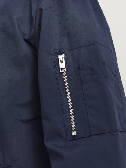 Jack & Jones RUSH Bomber Jacket Navy Blazer - Vestes - Vestes homme grandes tailles
