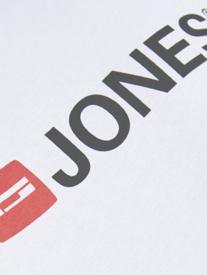 Jack & Jones JJECORP LOGO T-Shirt White - T-shirts - T-shirts Homme Grande Taille