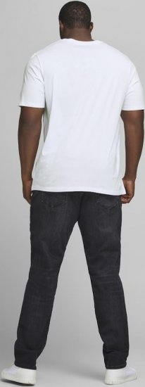 Jack & Jones JJECORP LOGO T-Shirt White - T-shirts - T-shirts Homme Grande Taille