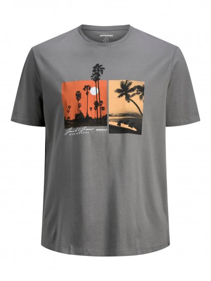 Jack & Jones Rocto T-shirt Sedona sage - T-shirts - T-shirts Homme Grande Taille