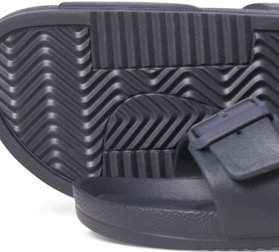 Jack & Jones Croxton Moulded Sandals Black - Chaussures homme 40-52 - 
