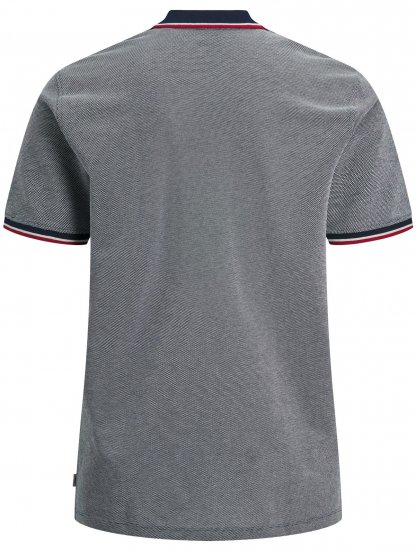 Jack & Jones JPRWINBLU Poloshirt Mood Indigo - Polos - Polos homme grande taille