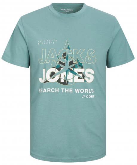Jack & Jones JCOHUNT T-Shirt Trellis - T-shirts - T-shirts Homme Grande Taille