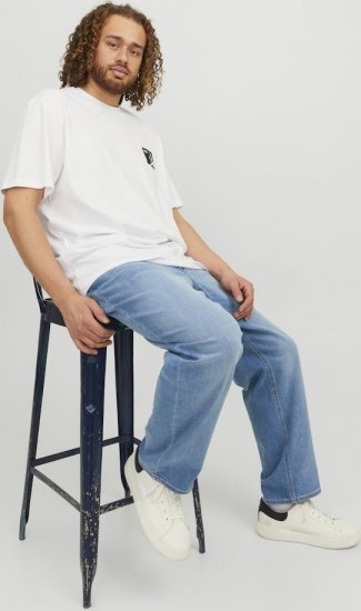 Jack & Jones MIKE ORIGINAL AM 783 Jeans Blue Denim - Jeans et pantalons - Jeans et Pantalons grande taille 