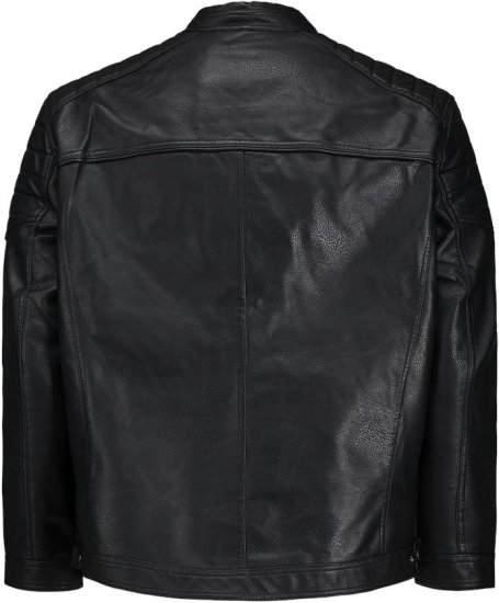 Jack & Jones ROCKY Jacket Black - Vestes - Vestes homme grandes tailles