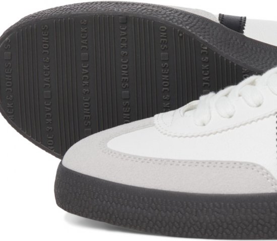 Jack & Jones Mambo Special Sneakers Bright White/Anthracite - Chaussures homme 40-52 - 