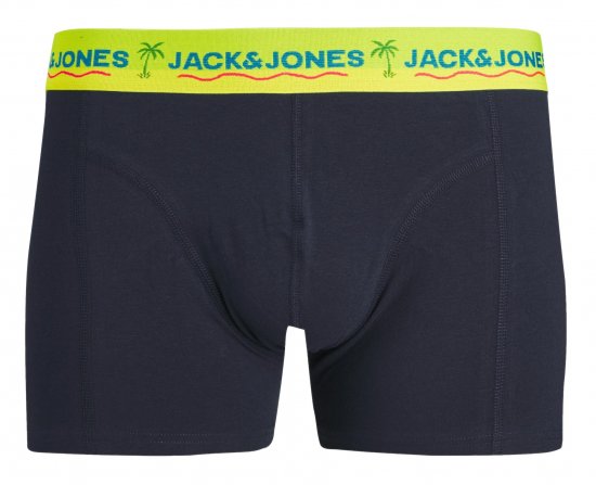Jack & Jones JACTHOMAS Trunks 3-Pack Navy Blazer - Sous-vêtements & bain - Sous-vêtements Grande Taille
