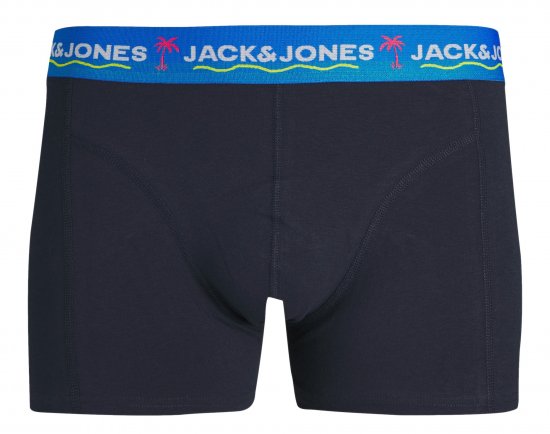 Jack & Jones JACTHOMAS Trunks 3-Pack Navy Blazer - Sous-vêtements & bain - Sous-vêtements Grande Taille