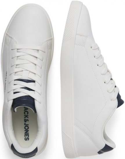 Jack & Jones Bosley Sneakers White/NAVY BLAZE - Chaussures homme 40-52 - 