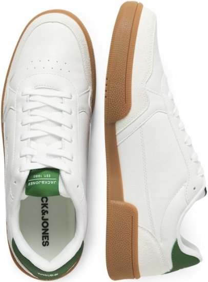 Jack & Jones Bounce Sneakers White/Verdant Green - Chaussures homme 40-52 - 