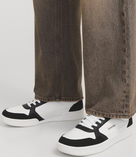 Jack & Jones Bounce Sneakers Black/White - Chaussures homme 40-52 - 