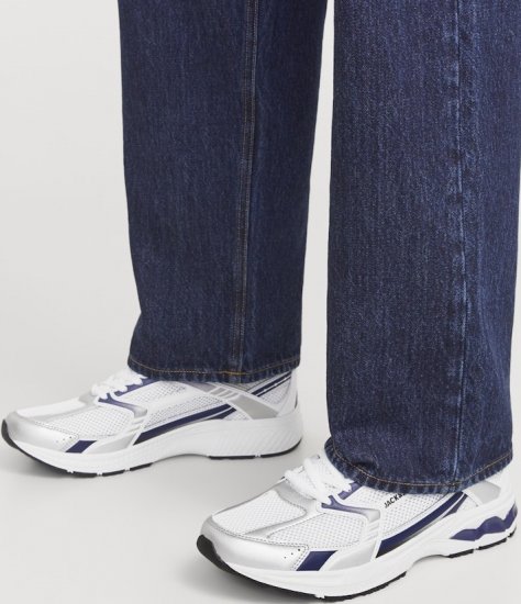 Jack & Jones Tokyo Sneakers White/MEDIEVAL B - Chaussures homme 40-52 - 