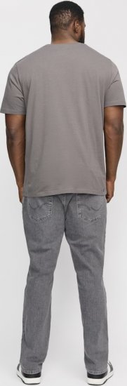 Jack & Jones GLENN ORIGINAL SQ 703 Grey Denim - Jeans et pantalons - Jeans et Pantalons grande taille 